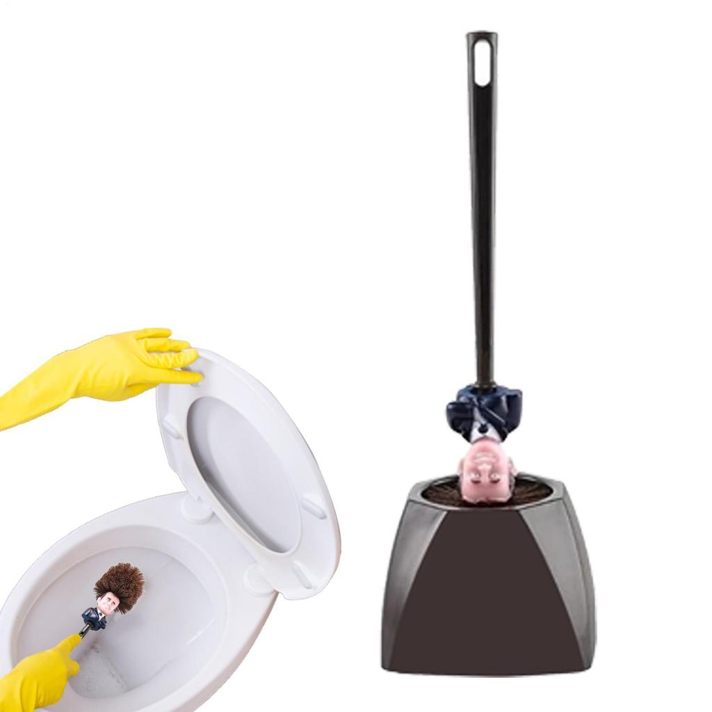 President Toilet Brush With Base To Make Toilet Great Again Toilet Brush With Holders WC Borstel Creative Toilet Brush