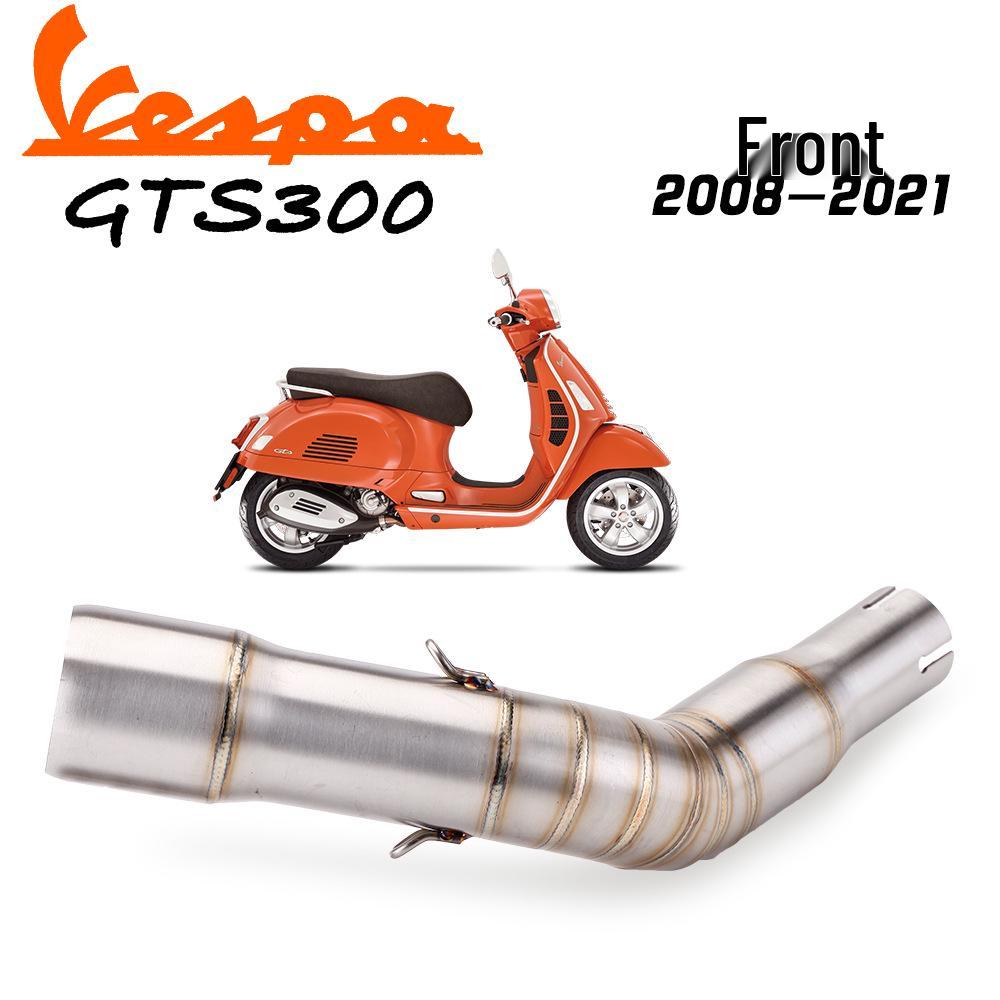 Vespa GTS300 Exhaust Modification Set – Front & Full Section Pipe