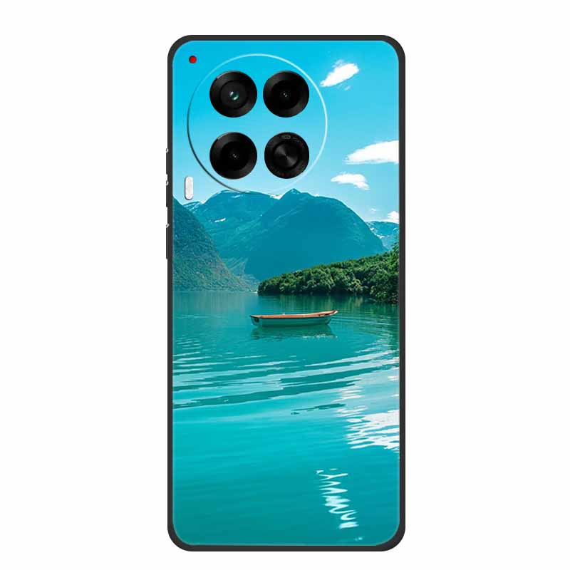 6.78" For Tecno Camon 30 Case Fashion Marble Black Silicone Soft TPU Back Cover Cases For Tecno Camon 30 5G Premier Phone Case