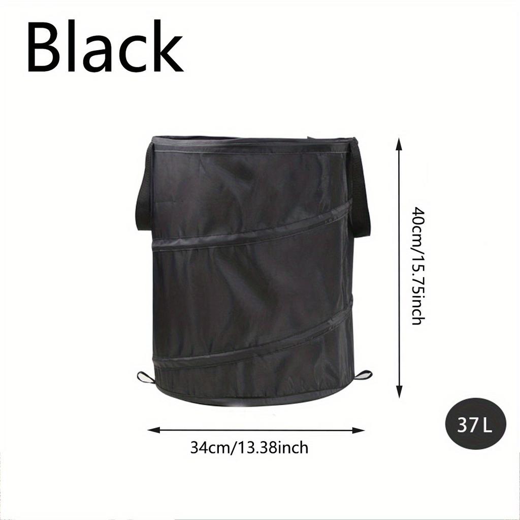 Collapsible Trash Can Portable Garbage Can Pop Up Garden Leaf Trash Can Outdoor Camping Waste Bin Multifunctional Storage Box