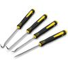 4 Pack Precision Hook & Pick Set, Mechanic O Ring Tools with Ergonomic Handle