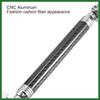 Motoforti Universal 22mm Aluminum Alloy Carbon Fiber Pattern Silver Tone Motorcycle Balance Bar Crossbar Handlebar Adjustable Motorbike Accessories