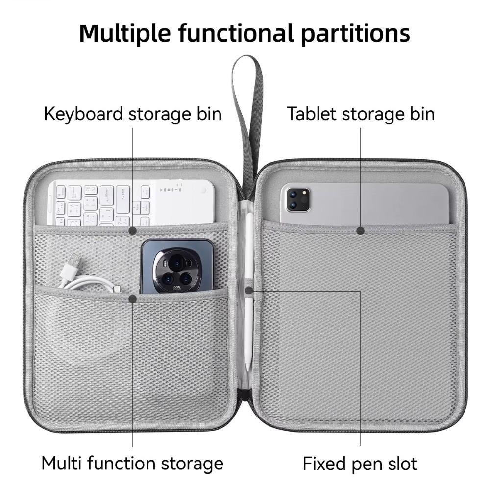 PU Tablet Sleeve Case Handheld Carrying Case Portable Tablet Bag  Storage Bag