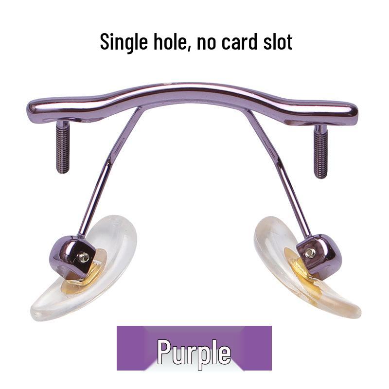 Unisex Rimless Diamond-Cut Glasses for Myopia with Single Hole Nose Bridge - Free Shipping