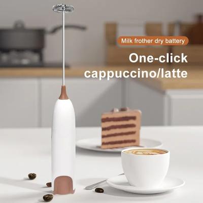 Espumador de leche eléctrico Espumador de bebidas de cocina Batidora Agitador Crema de café Capuchino Batidor Mezcla espumosa Batidor de huevos