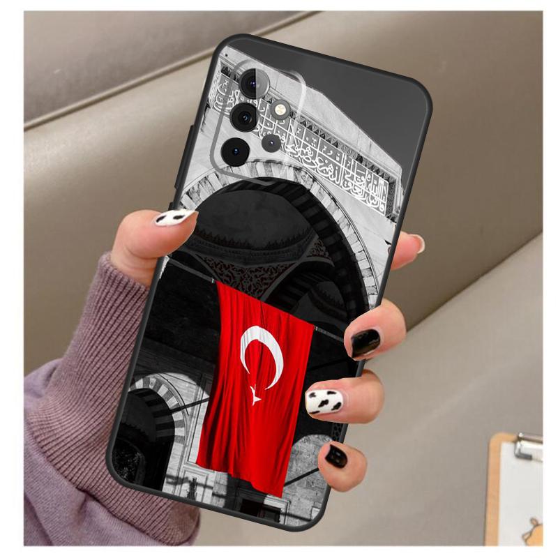Turkey Turkish Flag Case For Samsung Galaxy A32 A52 A12 A22 A16 A26 A36 A56 A06 A55 A35 A15 A54 A34 A14 A13 A53