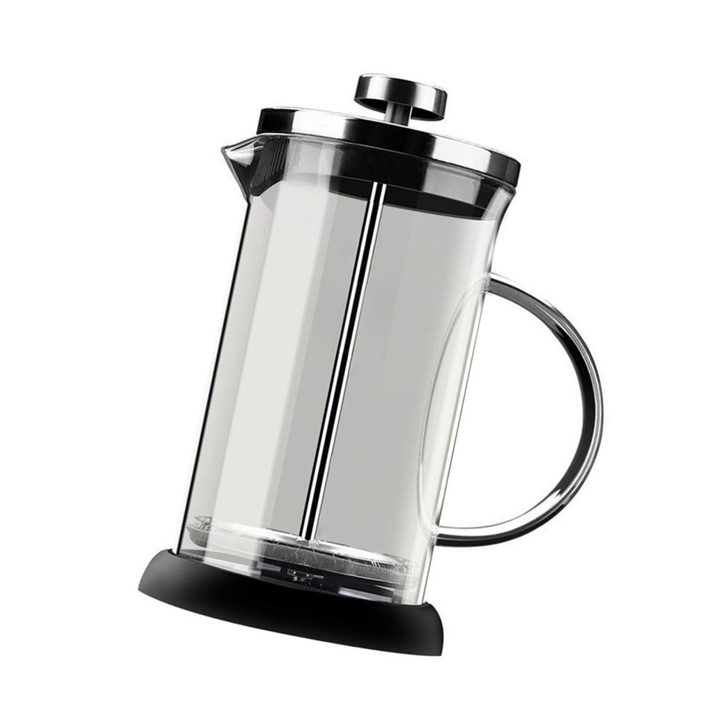 Delicate French Press Coffee Maker With Sturdy Borosilicate Glass And Rusts Proof Nonrust Steel Filter Coffee Presses