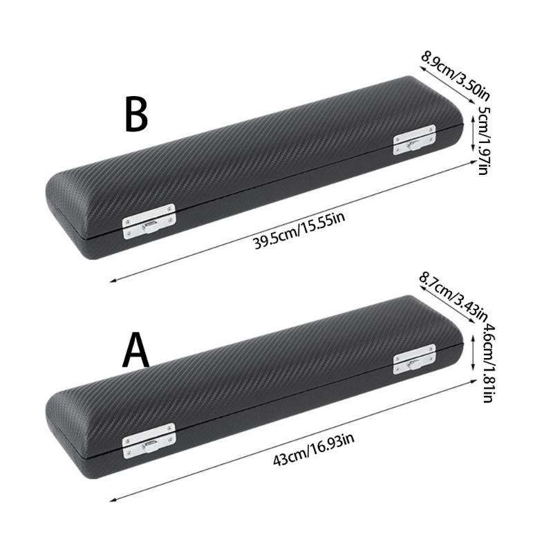Protective Flute Case for Instrument Safety Offering Scratch Resistant Cover Perfect for Performances and Outdoor Use
