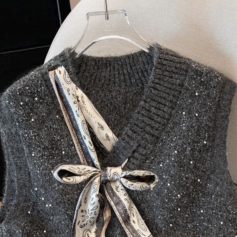 Women's Wool Blend Knit Vest