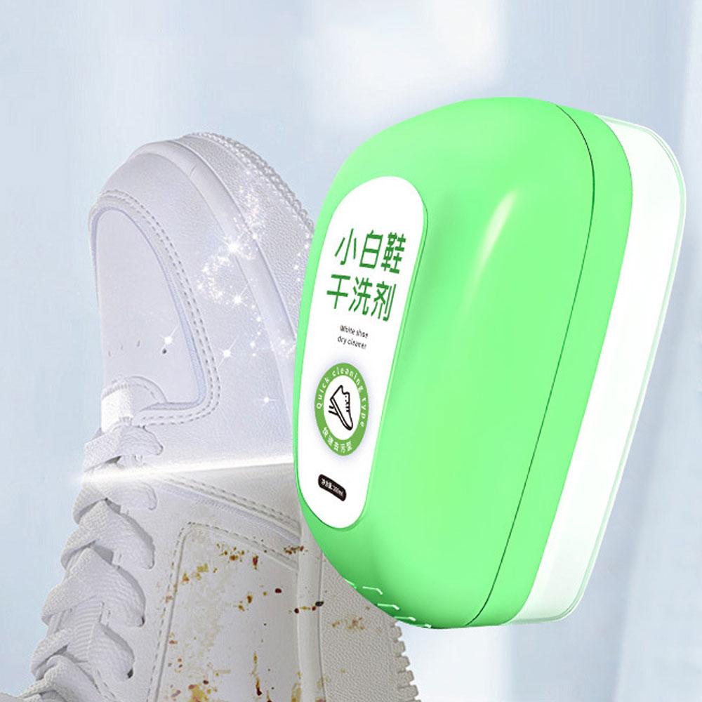 100ML Water-Free Gentle Cleansing Shoe Brush,Professional White Shoes Cleaner Brush