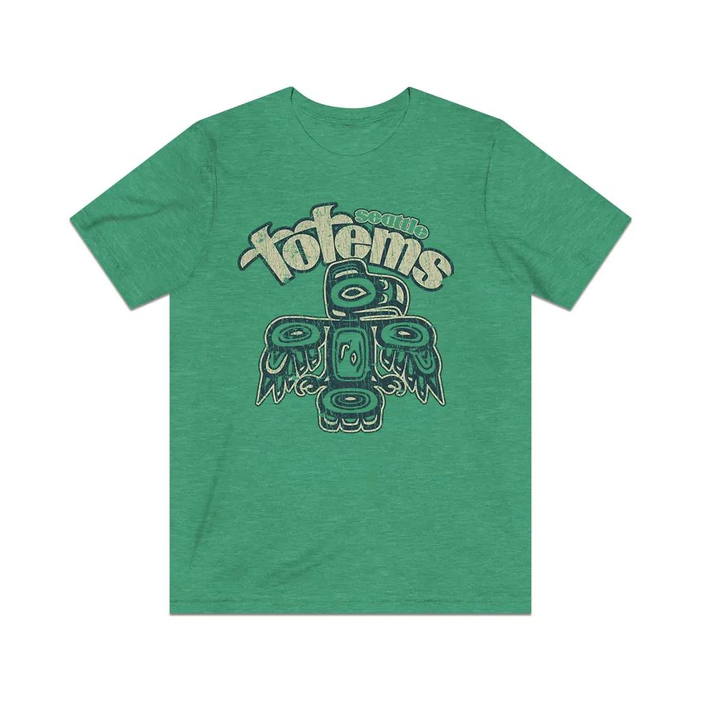 Seattle Totems Hockey 1958 Vintage Men s T shirt 4XL