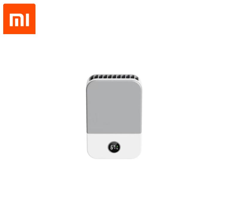 

Xiaomi Летний Открытый Специальный Подвесной Вентилятор Для Шеи Маленький USB Тип Зарядки Электрический Интеллектуальный Светодиодный Дисплей Высококачественный Вентилятор Белый