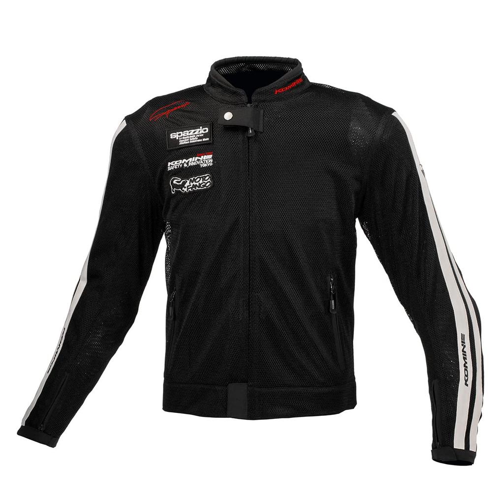 Komine Legend JK-0143 07-0143 Men’s Motorcycle Riding Mesh Jacket, For Spring and Summer, Full