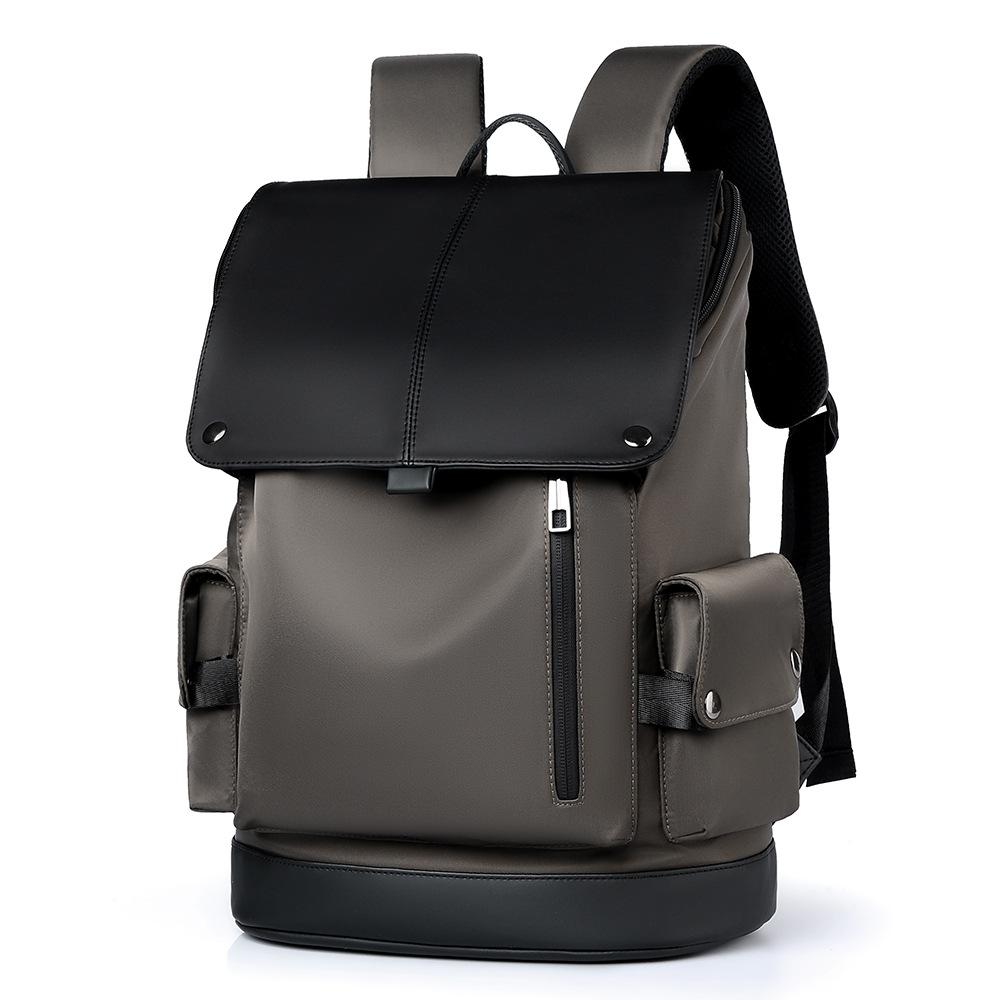 

Men s Business Computer Backpack Large Capacity Outdoor Travel Backpack кофейный