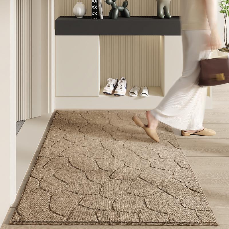 

Простой полипропиленовый коврик для удаления песка и пыли у входной двери, коврик для крыльца дома, износостойкий противоскользящий коврик для ног 61*92cm