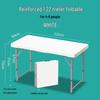 Portable Outdoor Folding Table & Chair Set with Backrest - Multi-functional for Camping & Dorm Use