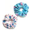 Anime Stitch Scrunchies Hair Ties Cartoon Cute Lilo & Stitch Big Scrunchies For All Hair Types And Textures