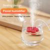 1pc  Portable Car Humidifier Flower Spray Nano Mist Quiet Humidification  Household Car Mini Air Atomizer Flower Humidifier