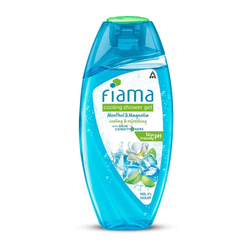 Fiama Cooling Shower Gel Menthol & Magnolia 250 ml Single Bottle Refreshing Skin Hydration