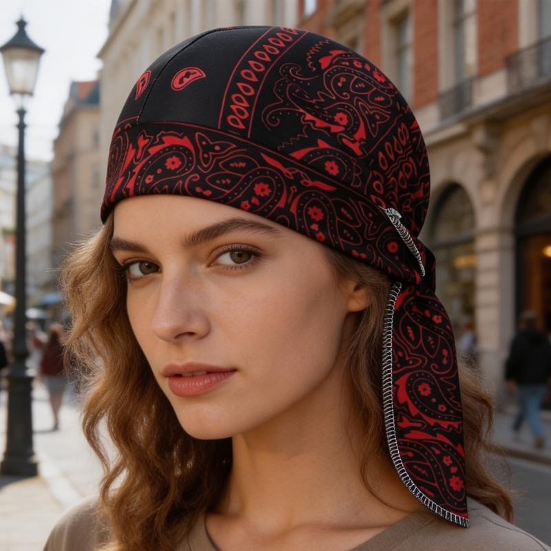 Chemo Turban Durag for Women Multicolored Head Wrap Comfortable and Fashionable Headscarf Beanies Hat