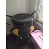 Felt Toy Storage Bucket with Lid, Cartoon Animal Dirty Clothes Basket, Portable Dustproof Laundry Bag
