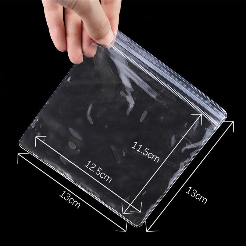 PVC Self-Sealing Jewelry Bag with Zipper & Hanging Hole