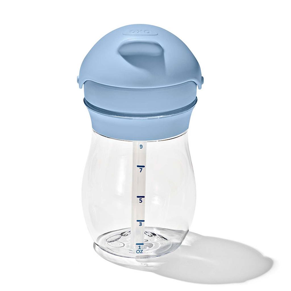 OXO Tot Straw Tall Dusk Dishwasher 63164300 Cup, Mug, Safe, Stylish, Leak-Resistant,