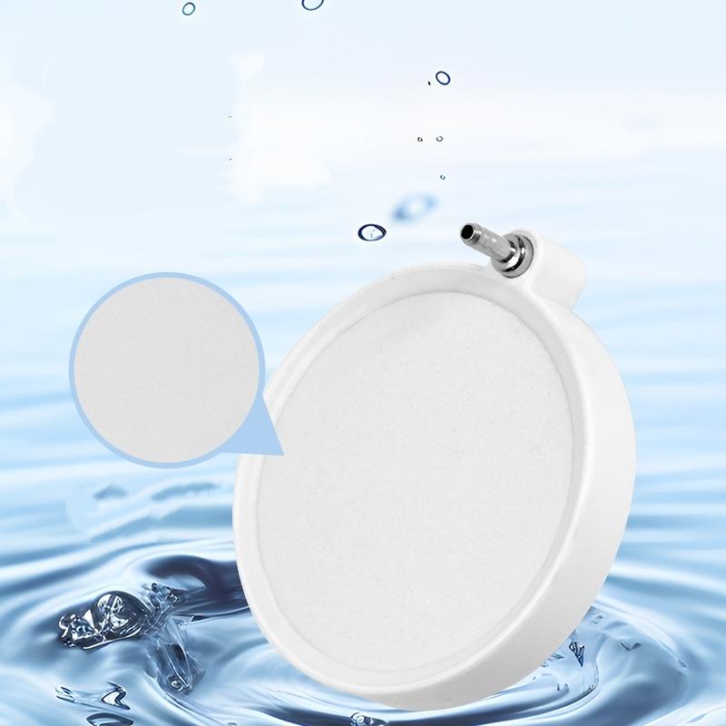 Nano Luftstein Sauerstoffbelüfter für Fischtank Aquarium rund Luftblase Teichpumpe Hydroponischer Diffusor Aquatische Sauerstoffanreicherung A