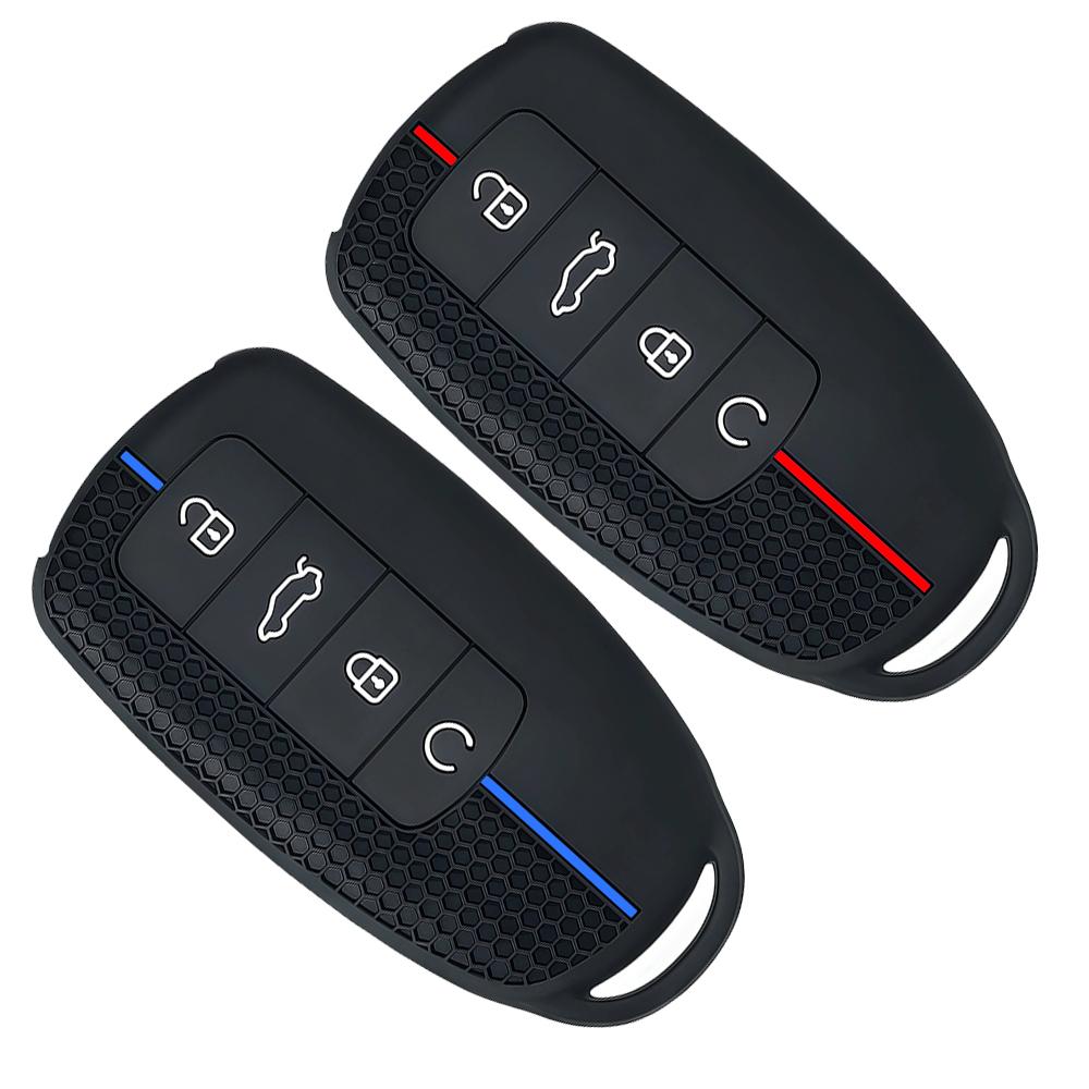 Silicone Keychain Car Keys Accessories Holder Key Cover Case For Chery Omoda 5 C5 Tigo 7 8 Pro Max Tigo 7 8 Plus Arrizo 5 Plus