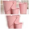 Simulation Dollhouse Mini Water Bucket Miniature Kitchen Pretnd Play Bucket  Kids Toys