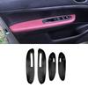 Til Peugeot 307 2004 2005 2006 2007 2008 2009 2010 2011 2012 2013 4 stk. Bil Dør Armlæn Panel Mikrofiber Læder Dæksel Trim