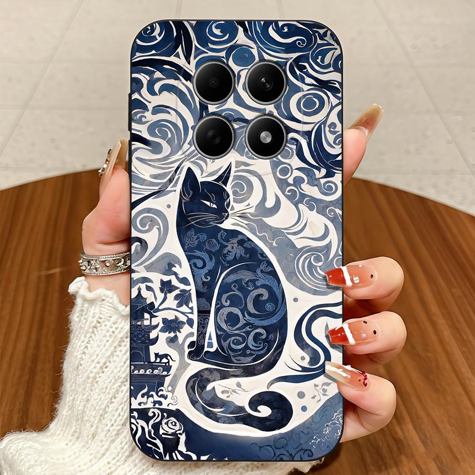 For Redmi Note15 15Pro 15Pro+ Case Love Heart Star Dustproof Anti-Fingerprint Matte Soft Bumper For Redmi Note 15 Pro Plus Funda