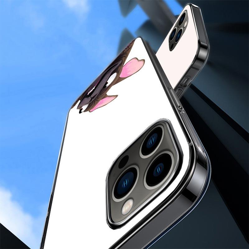 Pug Dog French Bulldog Case Phone Cover for Apple iphone 16 15 14 13 12 Mini 11 Pro Max 16E X XS XR 7 Plus 8 + SE 2020 Trend Fun