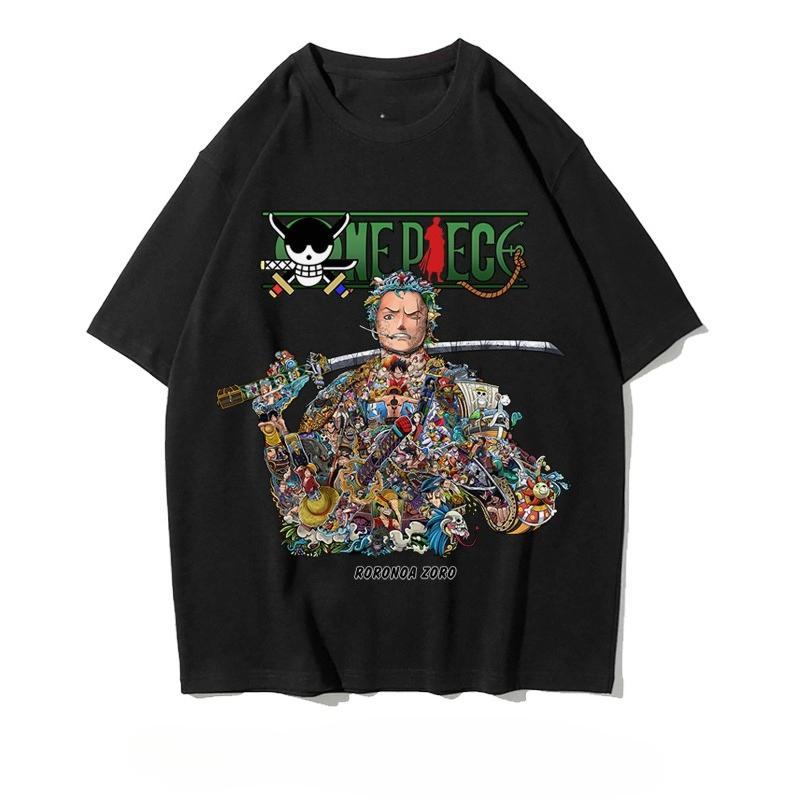 

Летняя одежда Y2k Оверсайз Мужская Одежда Аниме One Peice Luffy Графические Футболки Харадзюку Свободные Хлопковые Женские Футболки с Коротким Рукавом S