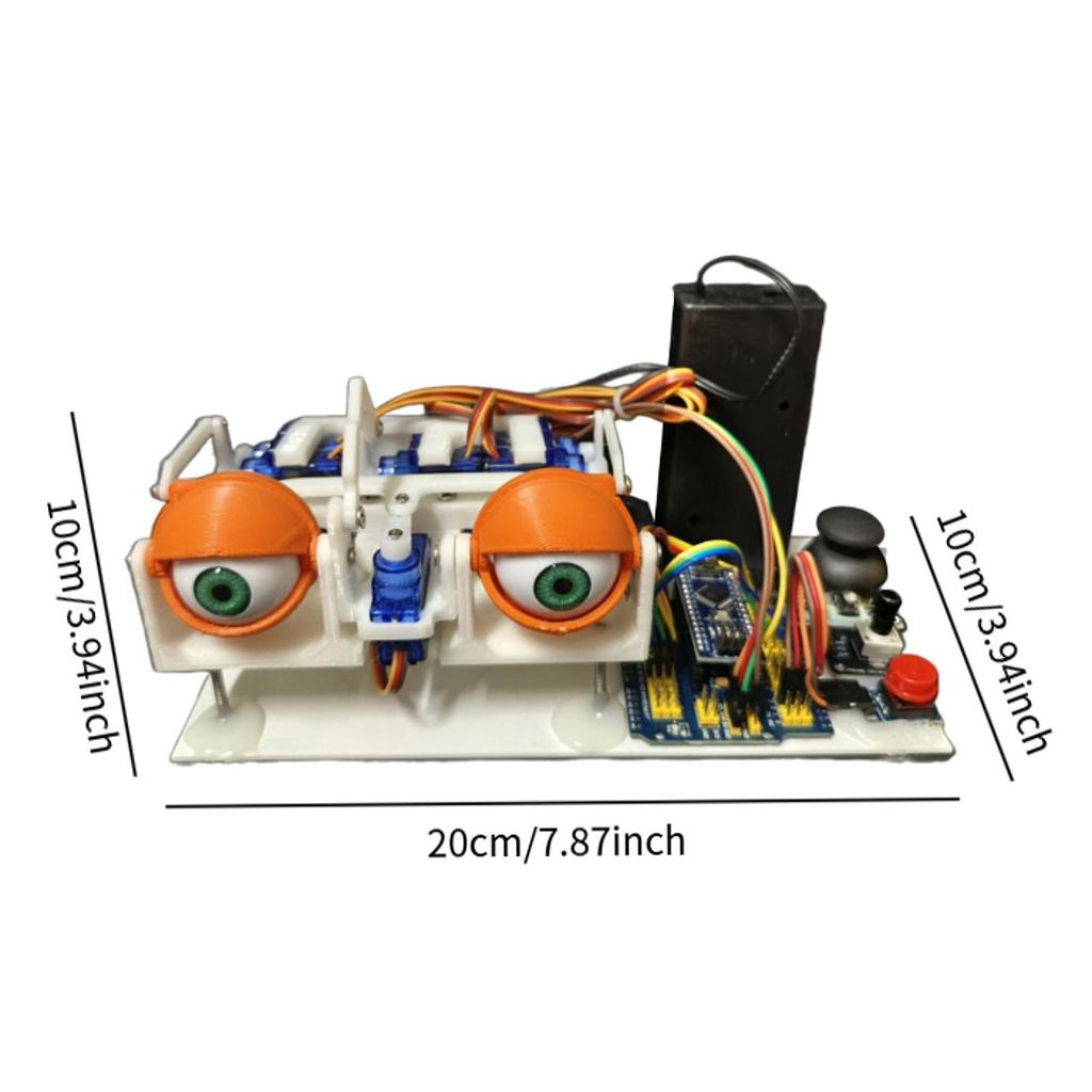 Animatronic Eyes for Robotic Bionic Eye Creative Robotics Project Open Source 3D Printing