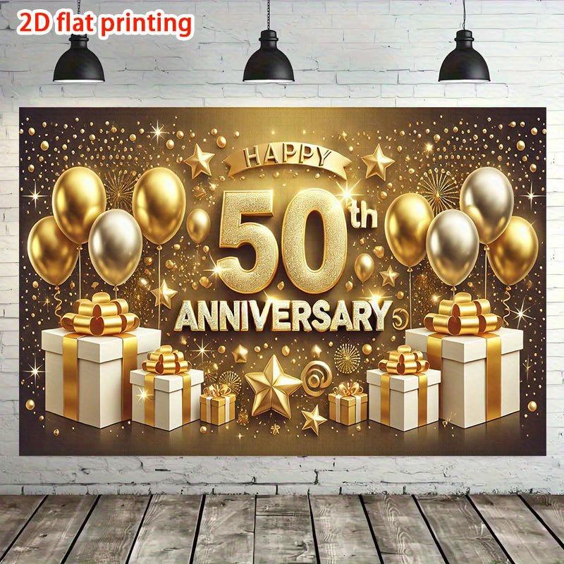 Thetheme of the 50thanniversary celebrationcan be appliedto various aspects such as homedecoration and organizing festive events