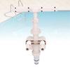 Pool Fountain for   Ground Pools, 360 Degree   Waterfall Pool Sprinkler Fountain with PVC Material for Cooling Relaxation & Water Effici