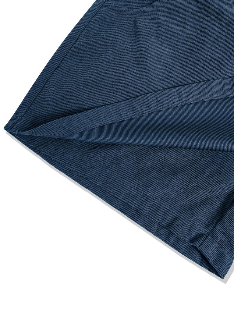 European and American Fashion High Waist Slit Mini Skirt Shorts