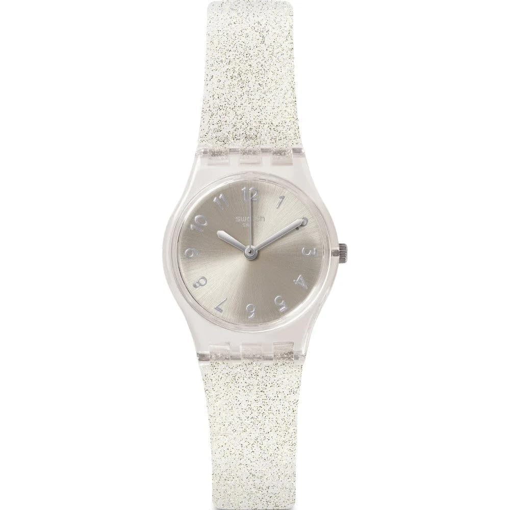 Swatch Lady SILVER GLISTAR TOO Unisex Hodinky LK343E (Autentický dovoz)