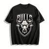 Vintage Bulls 1986 Print Casual Tee American Trendy Streetwear Top Pure Cotton T-shirt