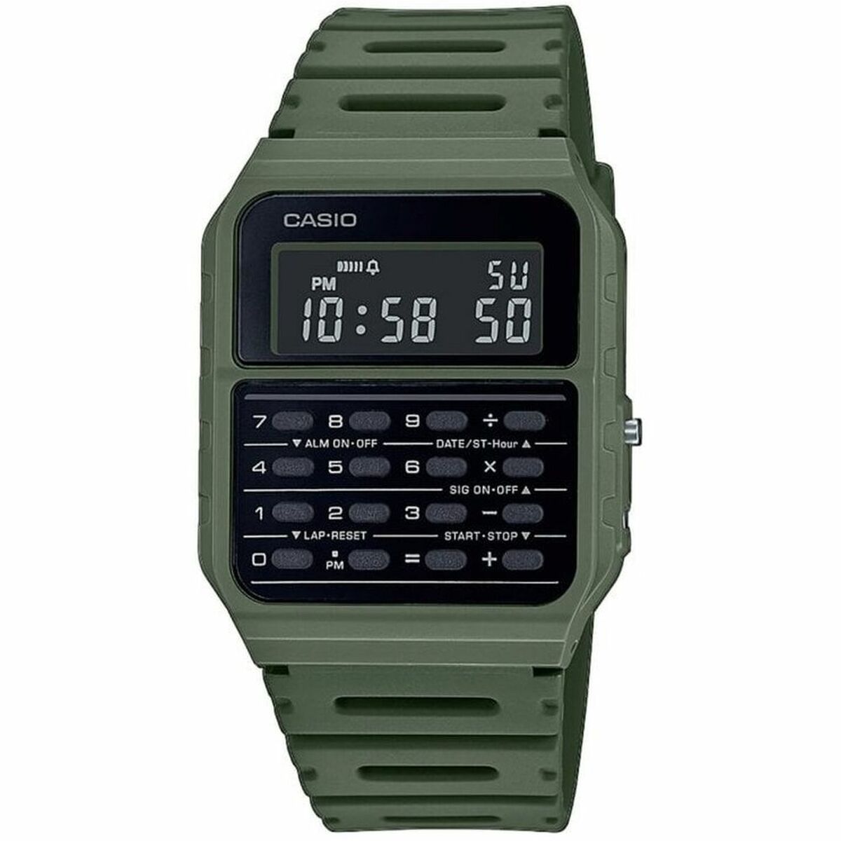 

Часы Casio КАЛЬКУЛЯТОР Унисекс TU прозрачный