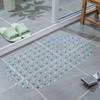 1PC PVC Anti-skid Bath Mats Soft Shower Mat Massage Mat with Suction Cup Non-slip Bathtu Bath Mat Bathroom Accessories Hot