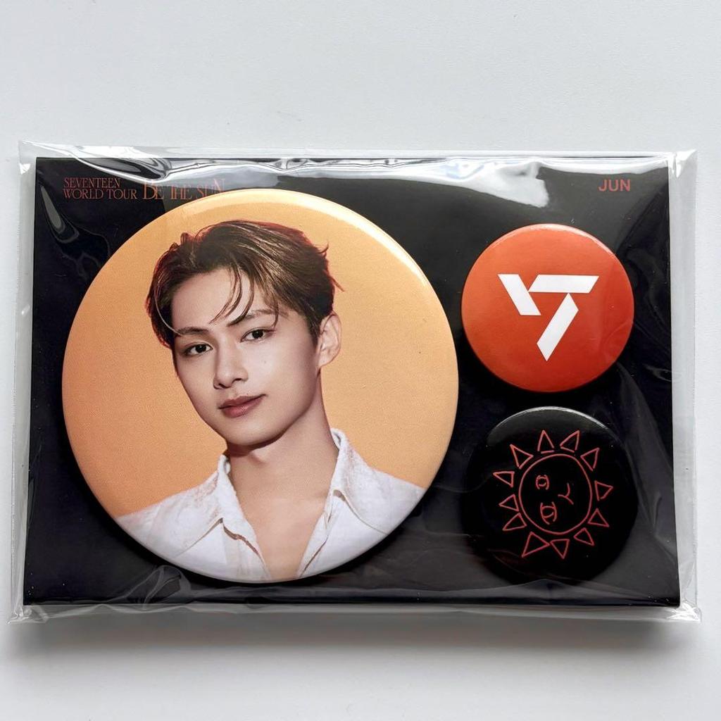 [USED] Seventeen Badge, Be the Sun Badge, Jun