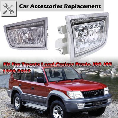 Rhyming Front Fog Lamp Housing Cover Without Bulb Car Indicator Accessories Fit For Toyota Land Cruiser Prado J90 J95