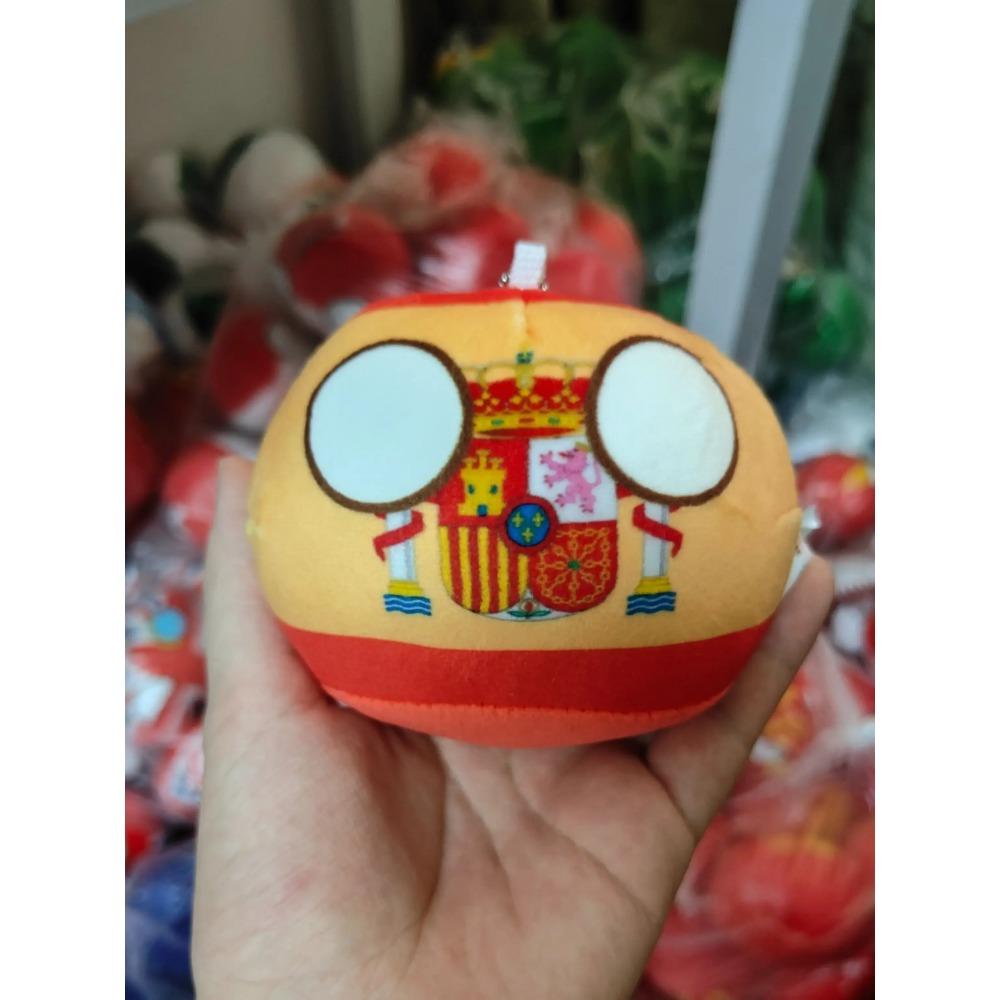 Jucării de pluș Country Ball de 10 cm Polandball Geantă Portofel Pandantiv Country Balls Countryball Păpușă de pluș Jucărie Cadouri de Crăciun pentru copii