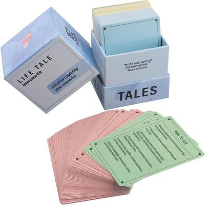 152 Life Story Interview Kit Cards Tales Life Story Interview Kit  Family Game Night with Curated Question Cards