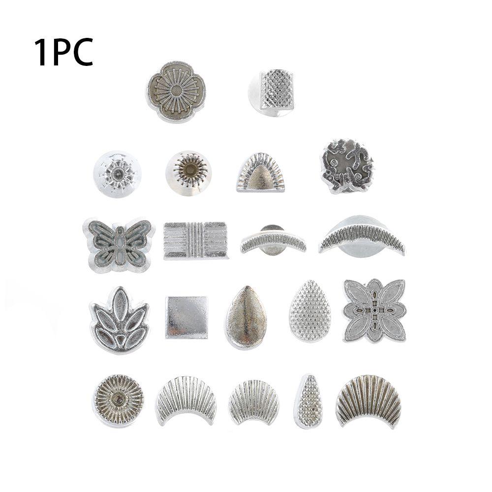 Metal Leather Working Saddle Making Tools Carving Leather Craft Stamps Leather Stamping Solid DIY Printinting Staming