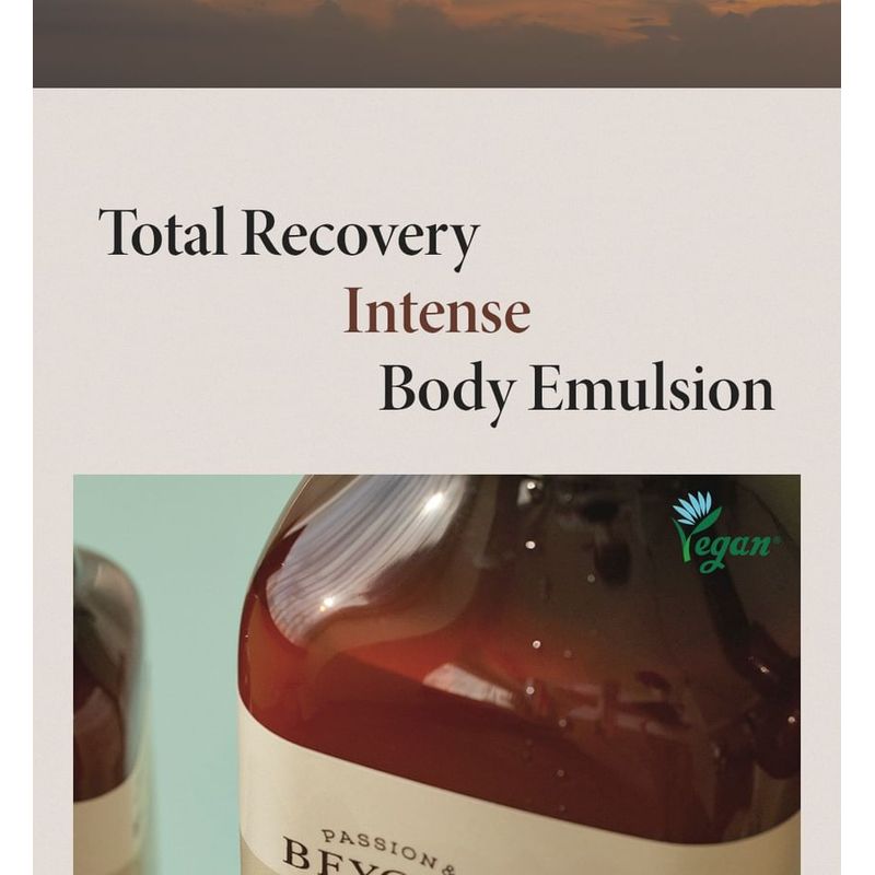 BEYOND - Total Recovery Intense Body Emulsion