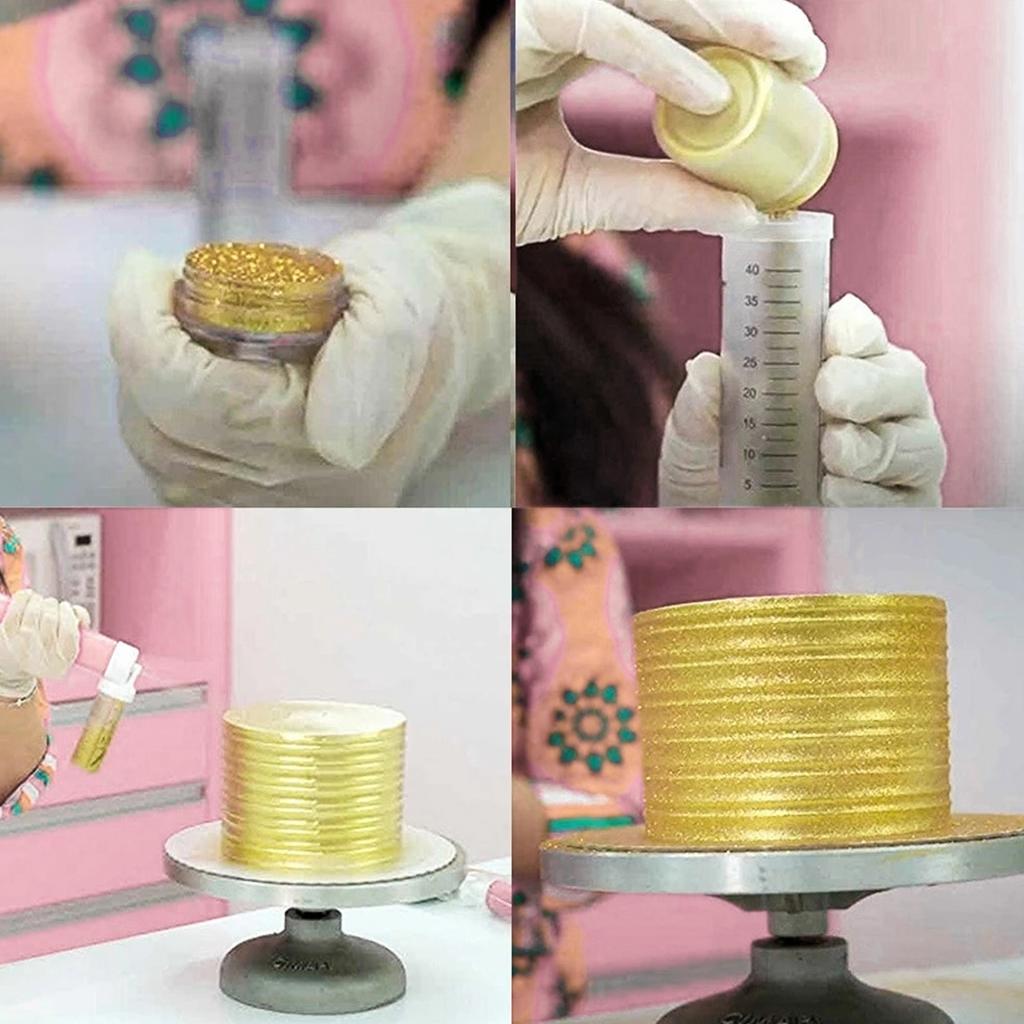 Manual Cake   Plastic Leakage Proof Decorating Kit Baking Coloring Spray Pump for   Pastry Chocolate