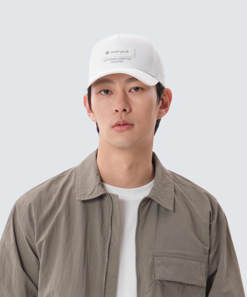 SNOWPEAK APPAREL Kland Baseball Cap (S25Sufbc32) Off White